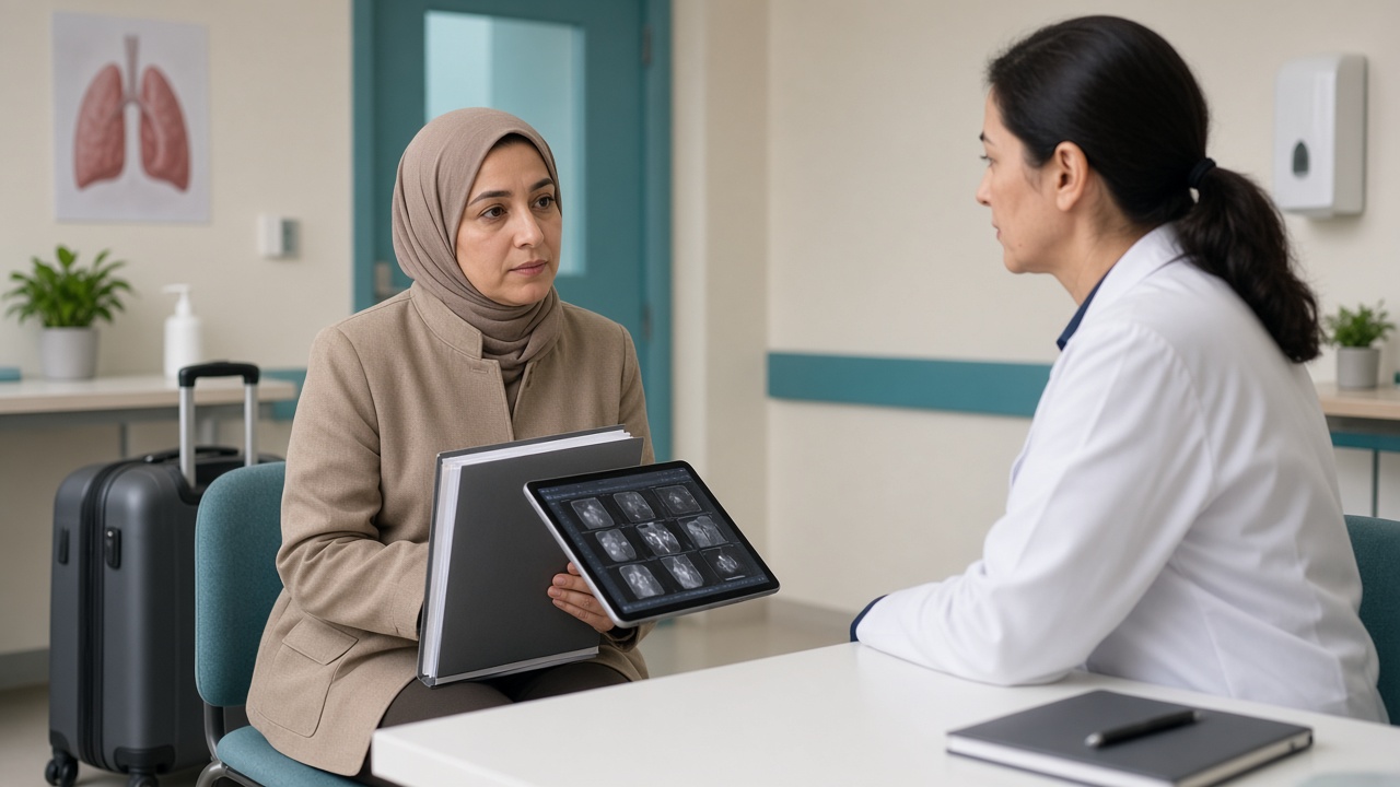 International patient pathway for breast cancer treatment in India including diagnosis, surgery, chemotherapy and radiation