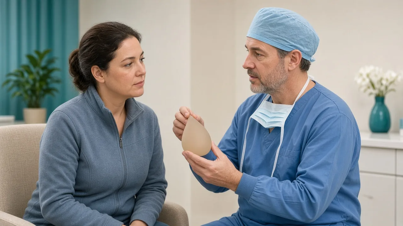 Breast reconstruction options after mastectomy including implant and tissue-based reconstruction