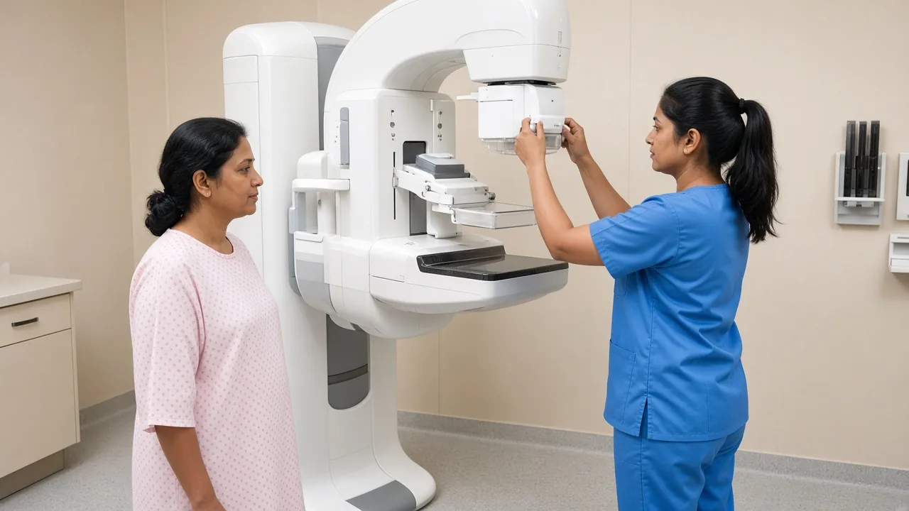 Breast cancer follow-up tests including mammogram MRI PET CT and blood tests after treatment