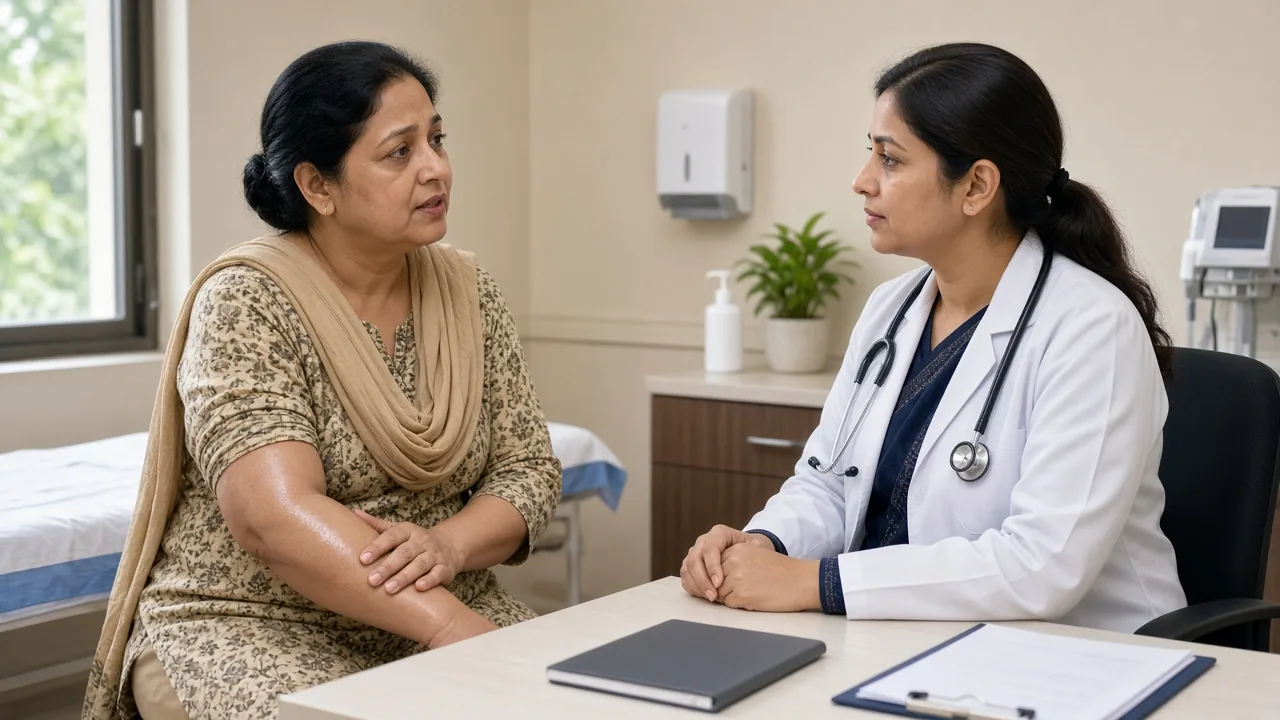 Lymphedema consult after breast cancer surgery or radiation