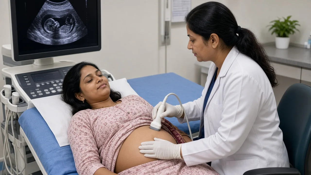 Obstetric ultrasound used alongside breast imaging when cancer is suspected during pregnancy