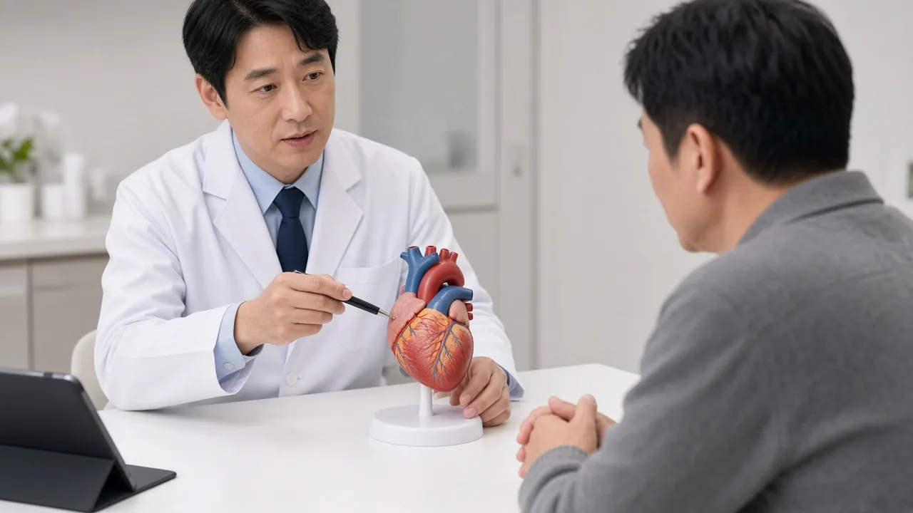 Educational illustration of an unlabeled tetralogy silhouette used as the TOF hero